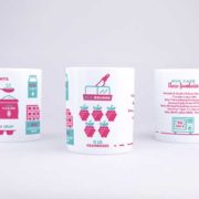 Vue du mug Mug Cake