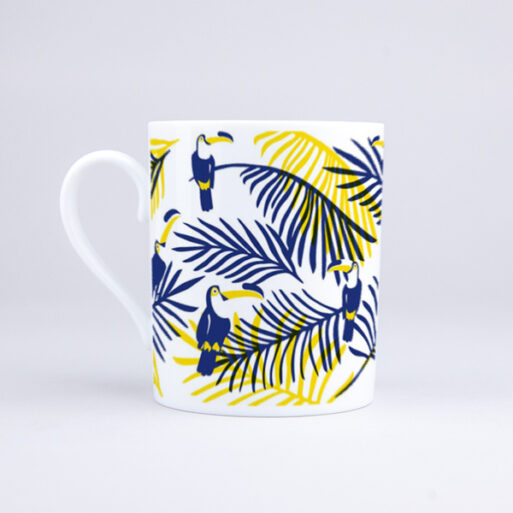 Vue du mug Tropical Toucan