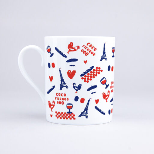 Vue du mug le frenchy