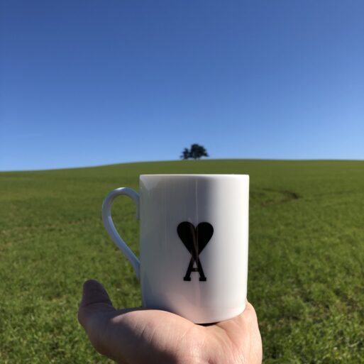 mug personnalisé entreprise - 1 face (recto)