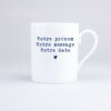 Mug Personnalisé Made in France Prénom Message Date