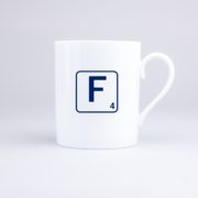 Mug Scrabble F