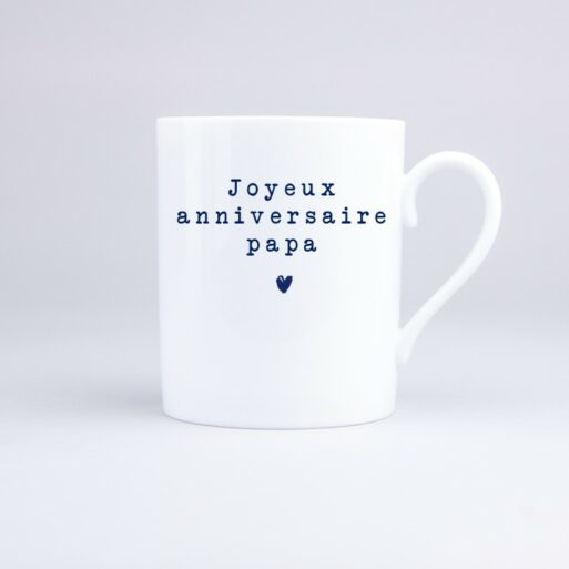Mug joyeux anniversaire papa