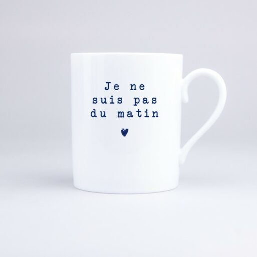 Mug Je ne suis pas du matin
