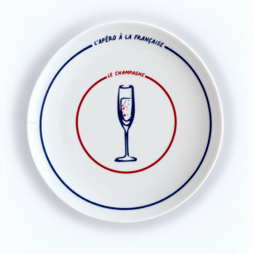 Assiette Porcelaine Champagne