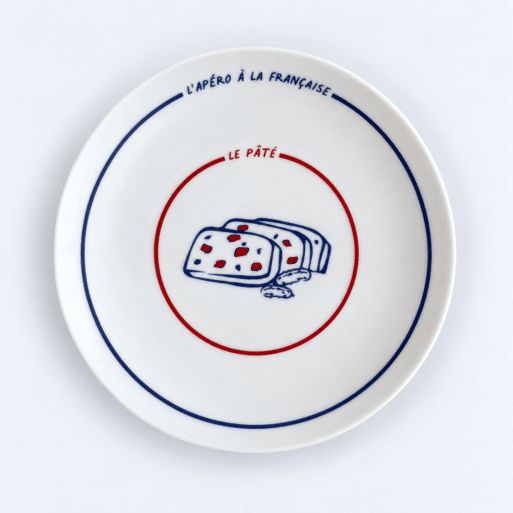 Assiette Porcelaine Pâté