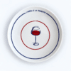 Assiette Porcelaine Vin